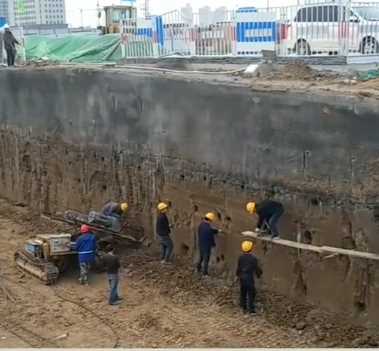 唐山古冶区土钉墙支护